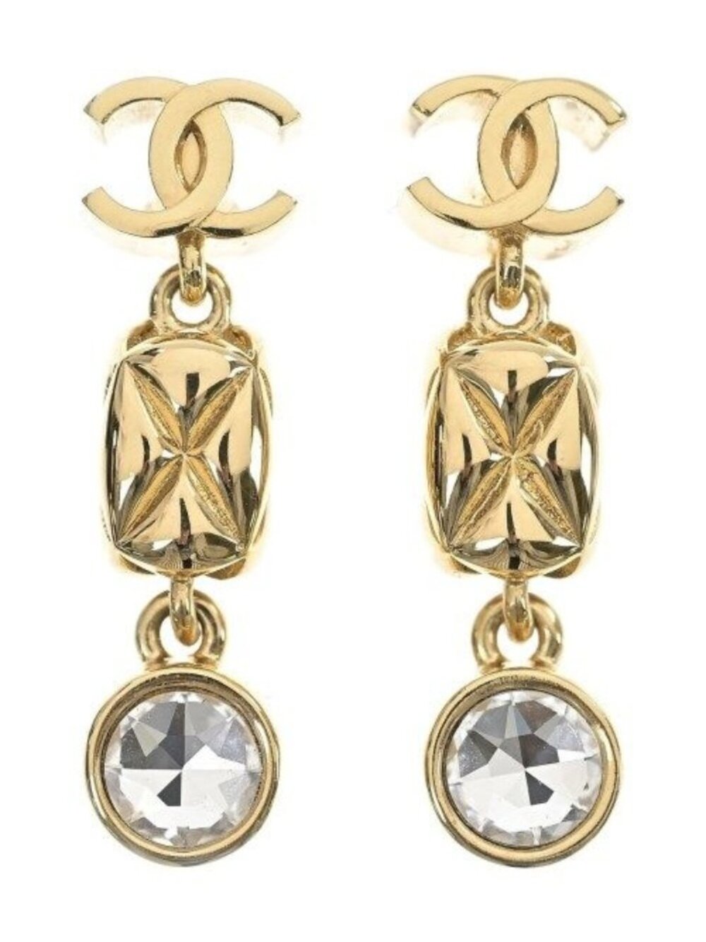 Chanel Earrings Gold